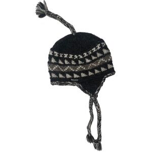 Everest Designs Hand Made Nepal Wool Winter Trapper Hat Ear Flap Tassel